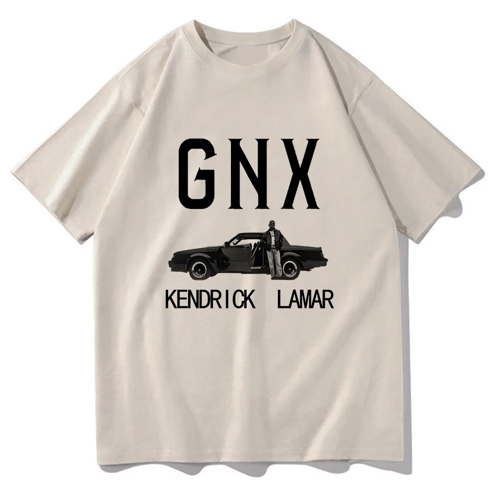 Kendrick Lamar New Album GNX Tshirts 2024 Fashion Men/women Clothing Unisex Cotton Short Sleeve Tops Graphic TShirt Vintage