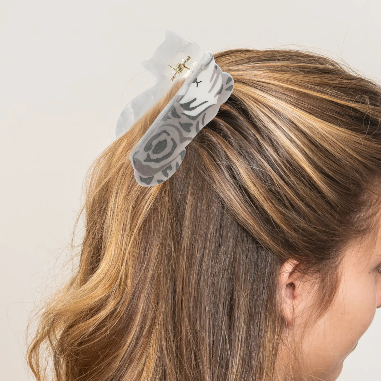 

2 шт., зажимы с кошачьими когтями, милые маленькие аксессуары для женщин и девочек, густые заколки для волос, декоративные элегантные заколки для дня рождения, вечеринки