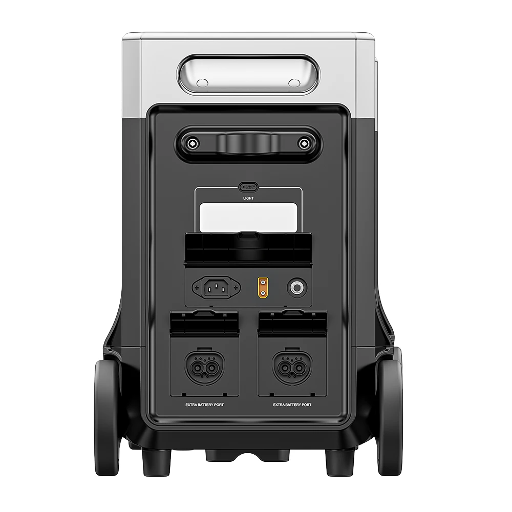 Dealer Support Expanded 3600wh Capacity Main Station Home Using Power Generators With 400w Solar Panels Battery Storage System