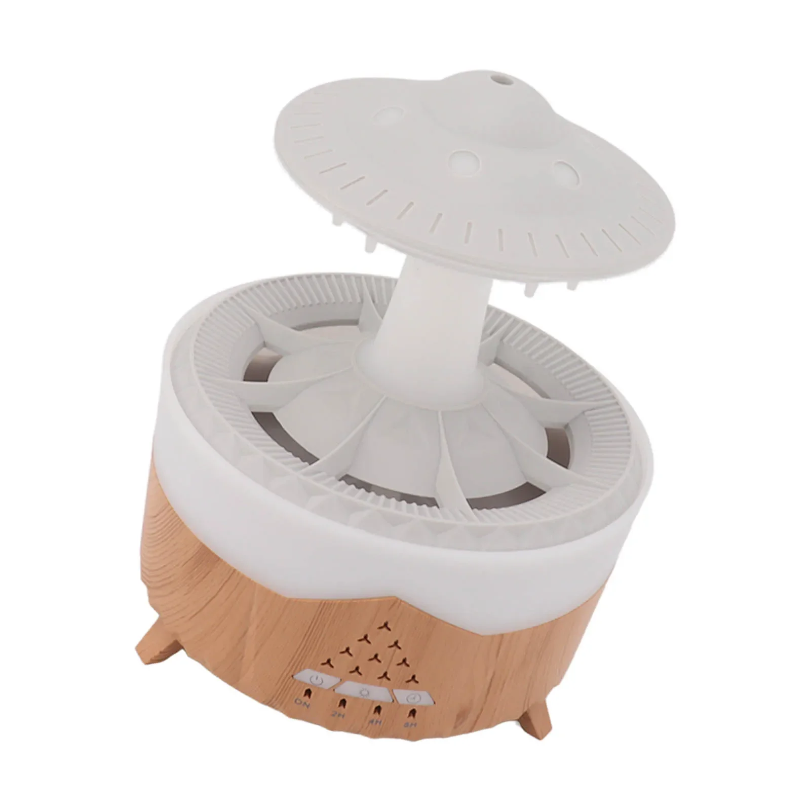 

Увлажнитель капель дождя с эфирным маслом и красочной подсветкой, увлажнитель с дистанционным управлением, ароматический увлажнитель 100‐240 В