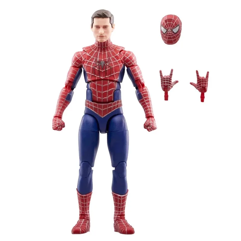 Hasbro Original Marvel Legends Spider-Man No Way Home Garfield Tobey Action Figure Toys for Boys Girls Gift Collectible Model