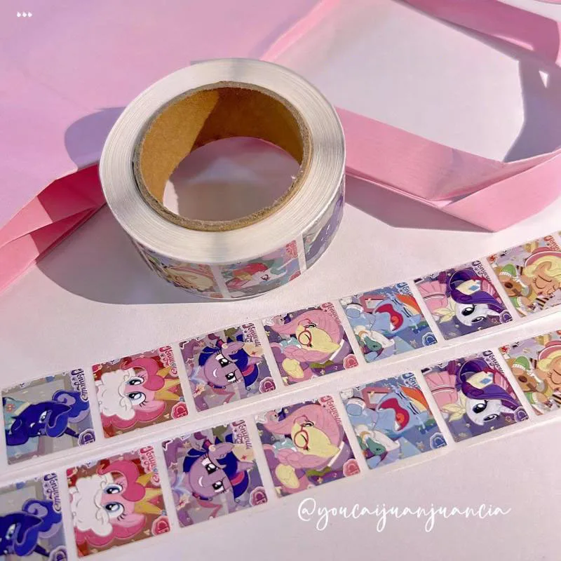 Kawaii Cute My Little Pony Stickers Sealing Sticker Decorative Stickers High Color Value Birthday Gifts Girlfriend Gifts Toys