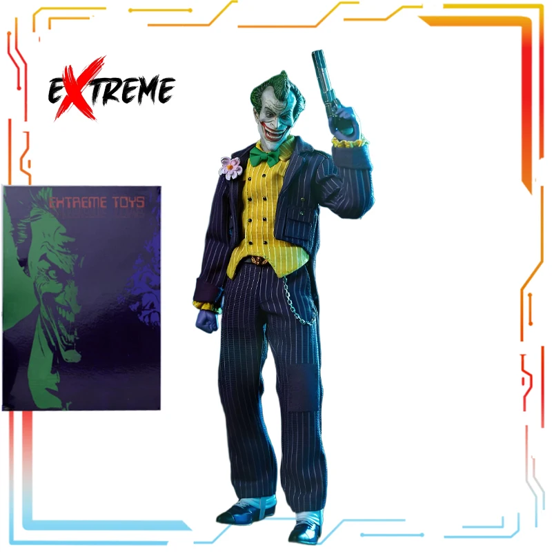 EXTREME TOYS Original 1/12 Finished Movable Doll Dark Night Floating Shadow Batman Anime Action Figure Model Toys Gifts for Boys