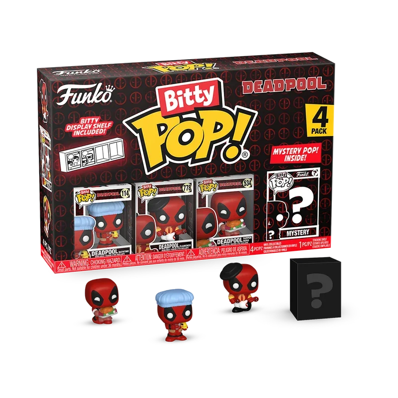 Оригинальная фигурка куклы Funko Pop Marvel Deadpool 3, модель слепых коробки Deadpool, аниме-фигурка, украшение стола, модель, детские игрушки, подарки