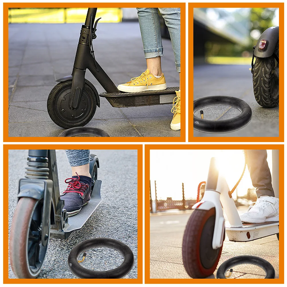 

2 Pcs Scooter Inner Tube Shockproof Practical Electric Tires Convenient Tubes for Replacement Inflatable