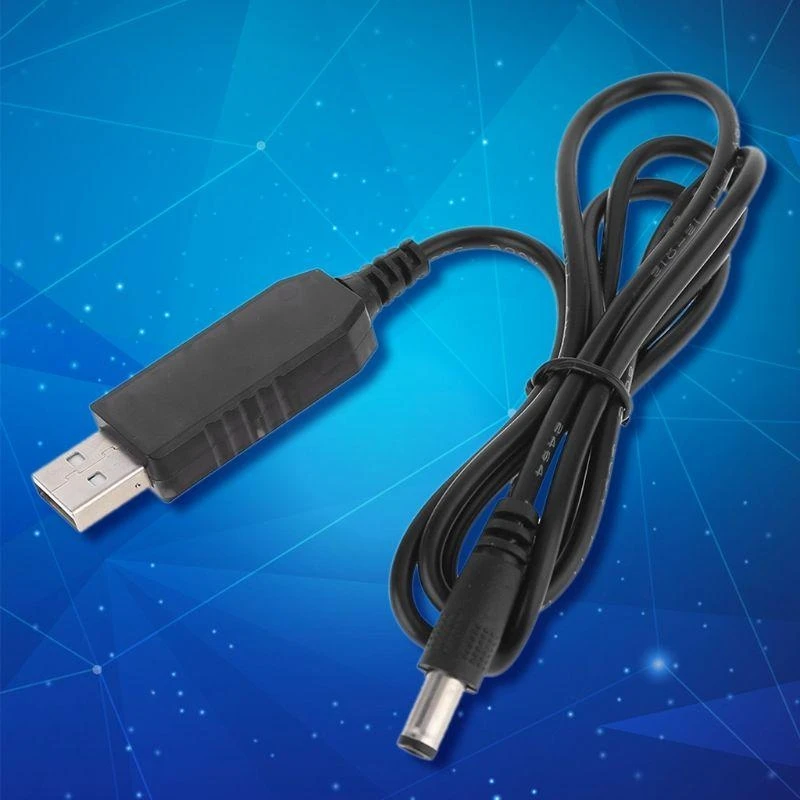 090F Universal USB 5V tot 4.2V 8.4V 12.6V 5.5x2.1mm Laadlijn Converter Power Laying -kabel voor 18650 Lithium Batterij Pack