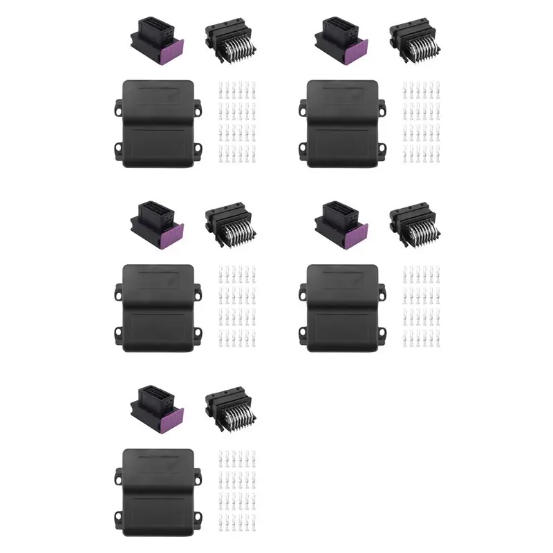 

Разъем для печатной платы ЭБУ L62A 5X 24Pin с корпусом из алюминиевого сплава для автомобильных контроллеров