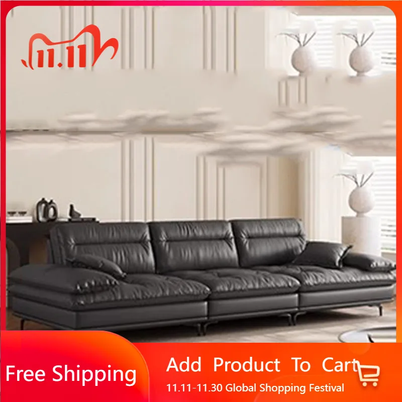 

Luxury Modern Living Room Sofas Minimalist Leather Sectional Relaxing Lazy Couch Outdoor Sofa Room Decor Garden Tumbonas Playa