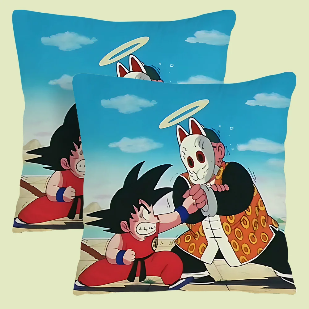 Anime Son Goku D-Dragon BallS Body Pillow Covers Cartoon Sofa Decorative Home Double-sided Printing Short Plush Cute Cushion