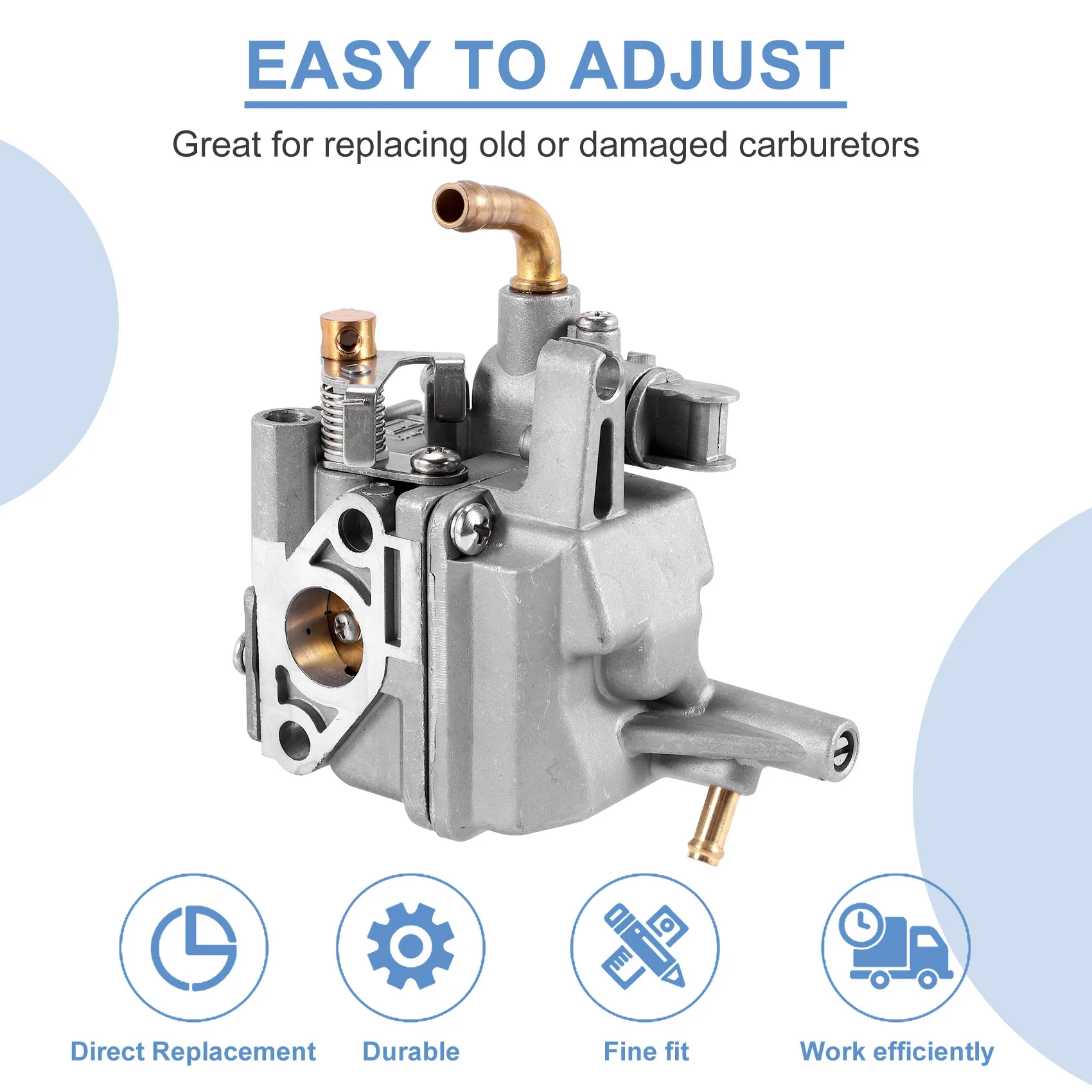 【CYBER MONDAY】Marine Carburetor 69M-14301 for Parsun Hidea F2.5 4-Stroke Outboard Engine