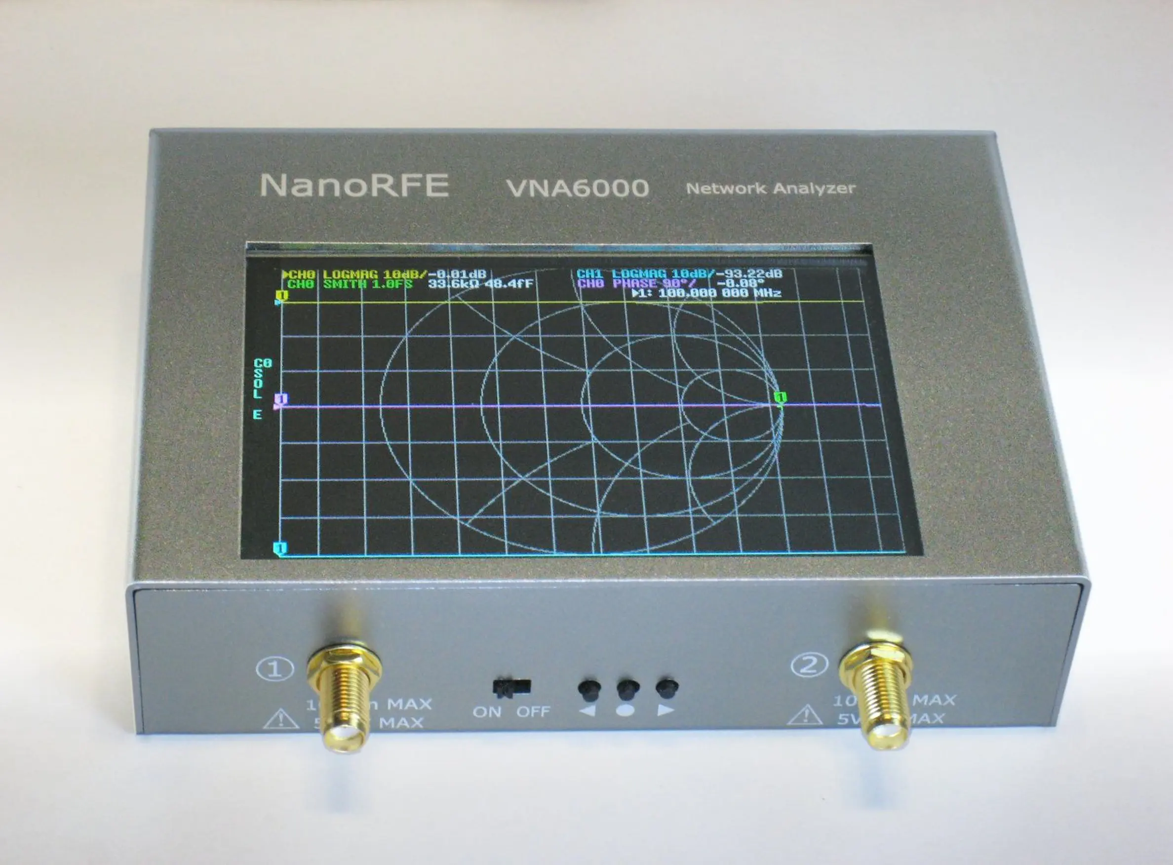 Original NanoRFE VNA6000 NanoVNA V3 Professional Level 6GHz Vector Network Analyzer by NanoRFE/HCXQS