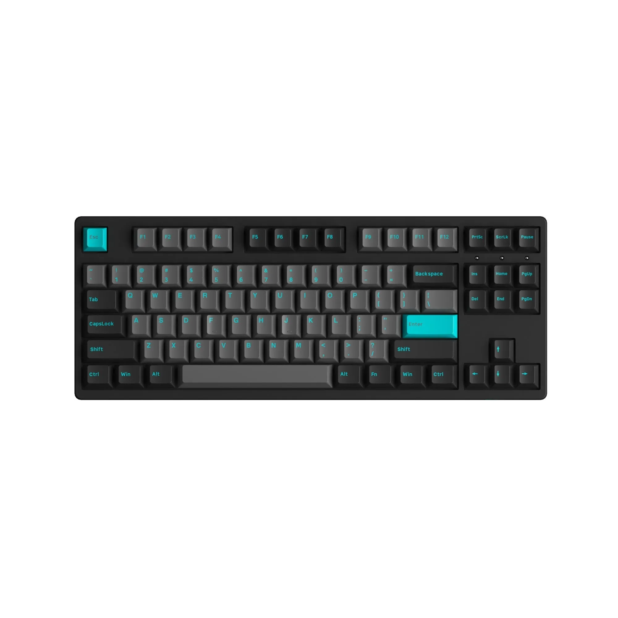 3087 키보드로 게임과 작업의 완성도를 높이는 방법: Akko 3087 Plus Black&Cyan 리뷰