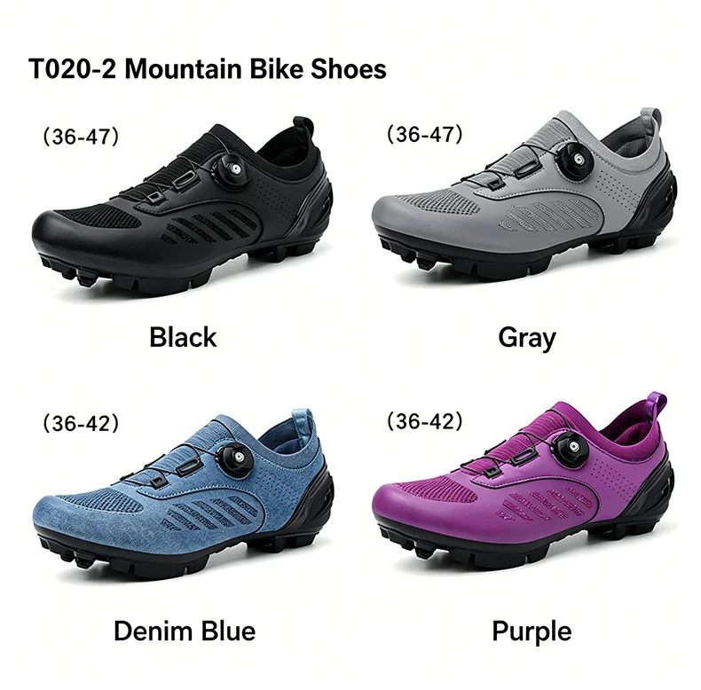 Professionelle SPD Cleat MTB Fahrradschuhe für Herren und Damen, atmungsaktiv, verschleißfest, rutschfest, leicht, Speed Dirt Mountainbike-Schuhe – Detail 7