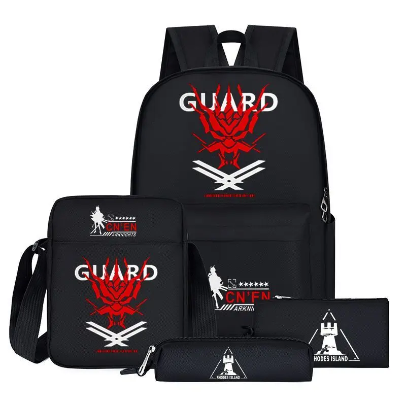 

Arknights Game Merchandise Collaboration Operator Nian Skadi W Amiya Talula Student Backpack Anime