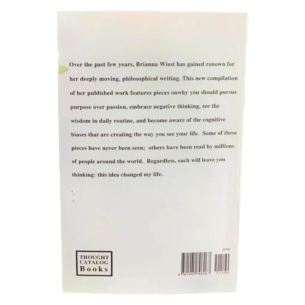 La versión en inglés de "101 ensayos para remodelar tu camino de pensar"
