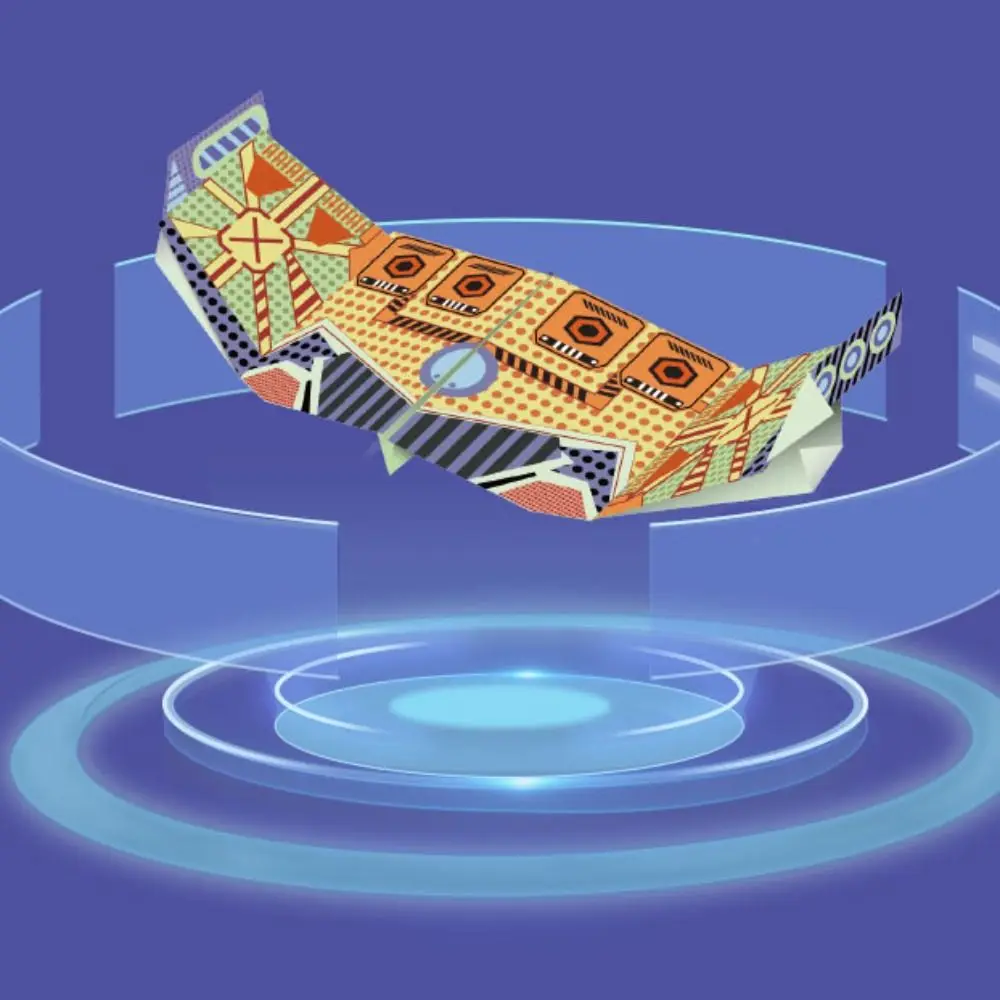 

Бумага, набор цветной бумаги ручной работы, художественное обучение, самолет Монтессори, набор оригами, складной 3D универсальный бумажный игрушечный самолет