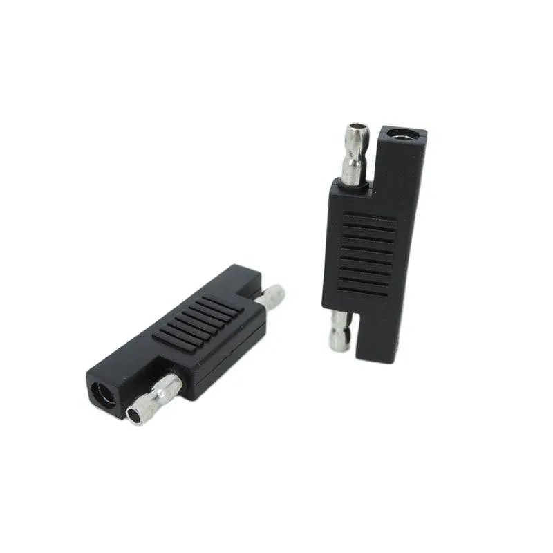 12/24V Solar Panel SAE male head Polarity Reverse Adapter Connector Battery Power Charger For Quick Disconnect Cable  A7
