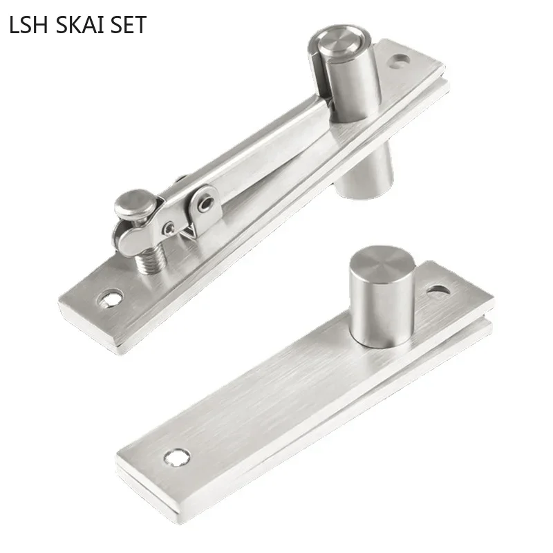 1Set Heavy Duty Roestvrij Stalen Scharnier 360 Graden Rotatie Verborgen Deur Scharnieren Verborgen Deur Scharnier Systeem Meubels Hardware