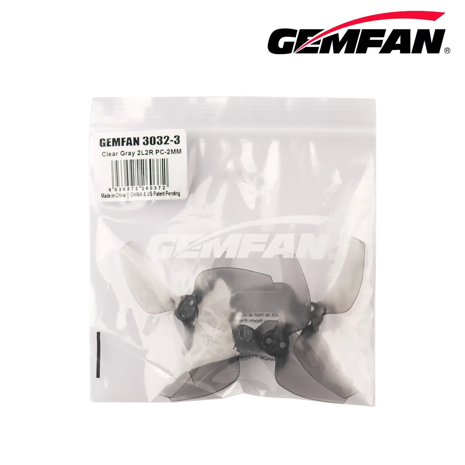 Gemfan 3.2 بوصة الدعائم ل DJI avata 2 3032-3 المروحة 2 مللي متر ثقب RC طائرات بدون طيار لتقوم بها بنفسك أجزاء FPV متعددة الدوار 6 زوج/12 قطعة