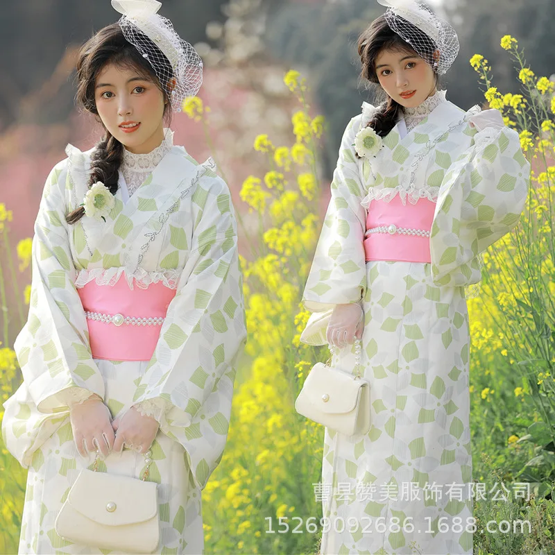 

2026 Japanese Kimono Women Formal Dress Traditional Japanese Yukata Photo Photography Dress Party Dress Cosplay Clothes