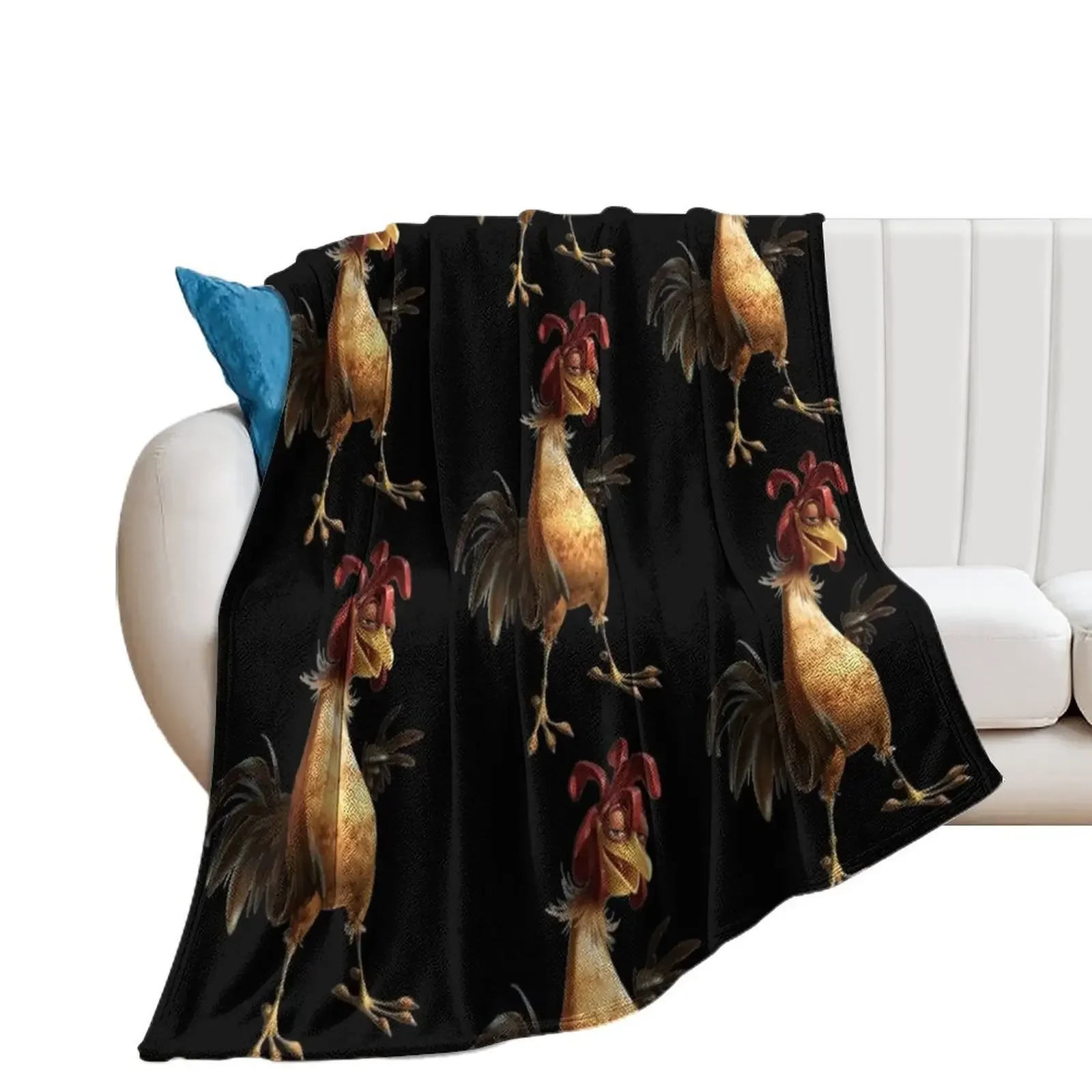 

Chicken Joe Throw Blanket Warm Soft Plush Plaid anime Blankets