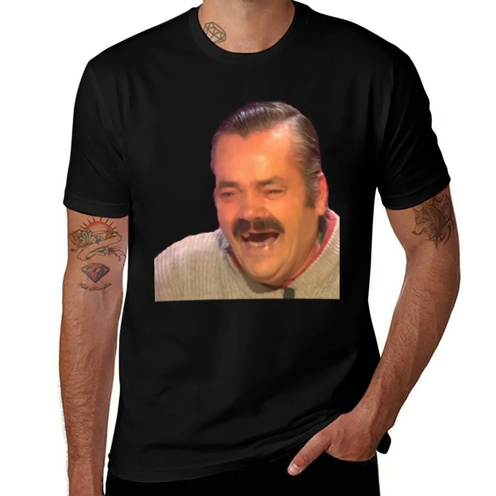 

100% Risitas luxury brand man Issou shirt shirts T-Shirt men El - t graphic T-Shirt cotton t funny with prints t shirt