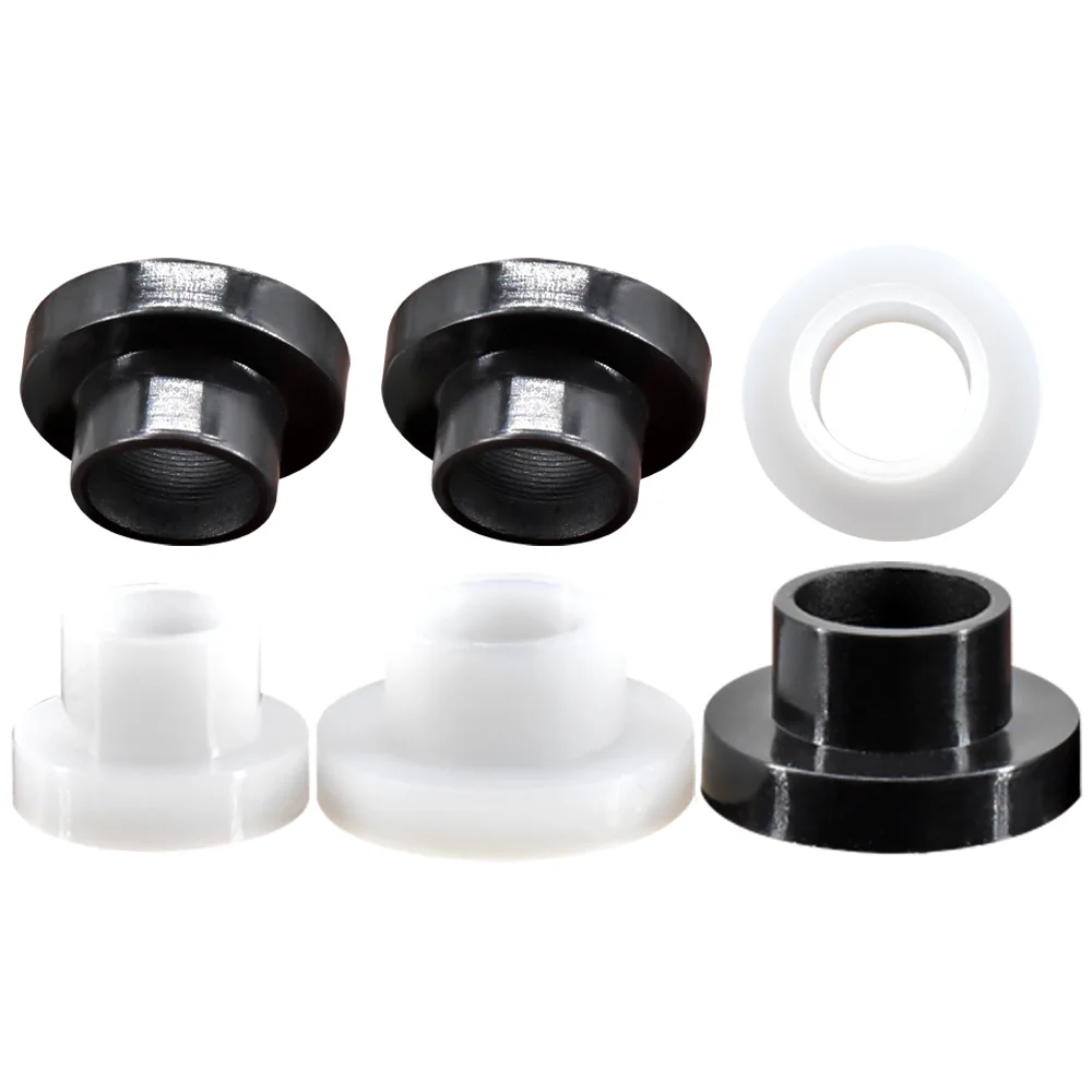 M3 M4 M5 M6 M8 M10 Screw Nylon Transistor Gasket Black T-Type Plastic Washer Insulation Spacer Screw Thread Protector 20-300Pcs