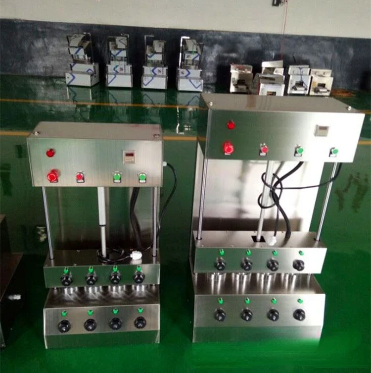 

Foreign trade sweet cone pizza forming machine, hand-held pizza egg barrel machine, pizza dough pressing machine