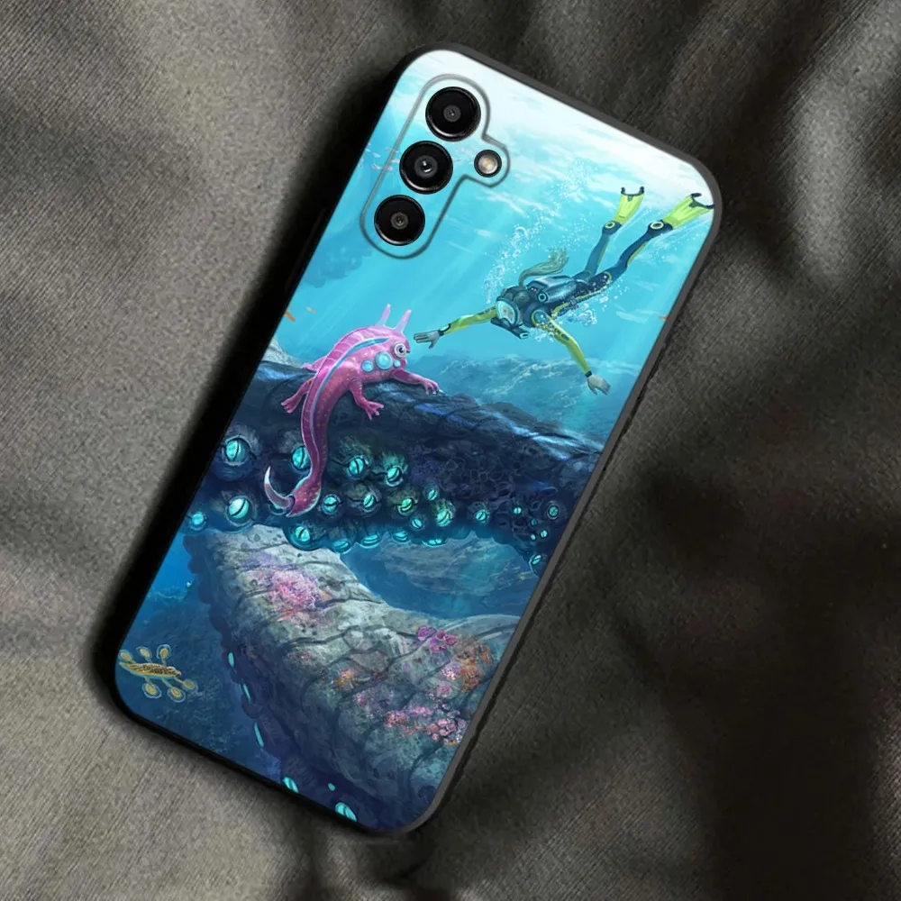 Subnautica Game Phone Case For Samsung Galaxy A13,A21s,A22,A31,A32,A52,A53,A71,A80,A91 Soft Black Phone Cover image 5