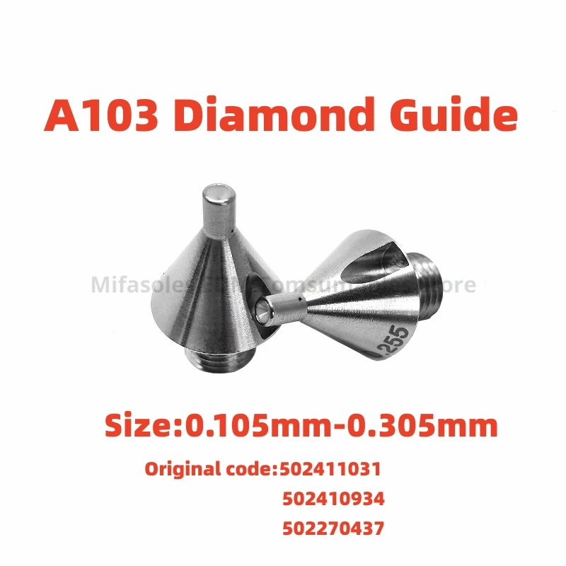 

A103 502411031 Diamond Guide 502270437 0.255mm Wire Guide 502410934 For CNC Agie Wire cut EDM Machine Service