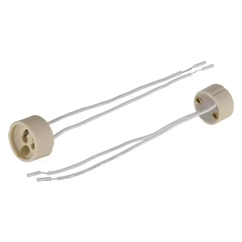 Lampe à LED GU10 avec Chaussettes de Courbure, Halter à Base de Courbure, 10 à 100 Pièces