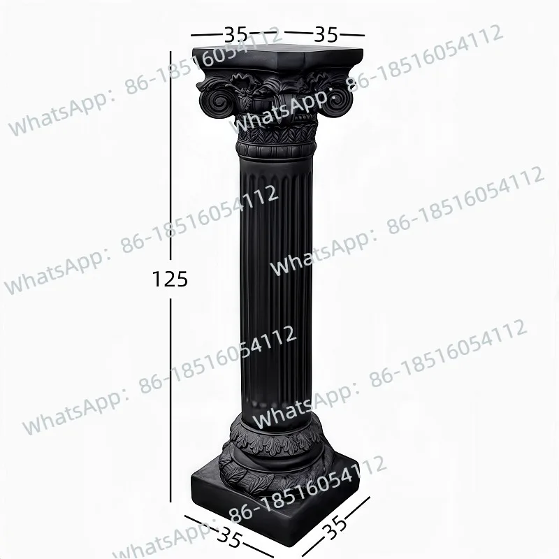 Roman Column Corner Several Gypsum Display Table Base Indoor Edge Several Coffee Table Home Decoration Ornament