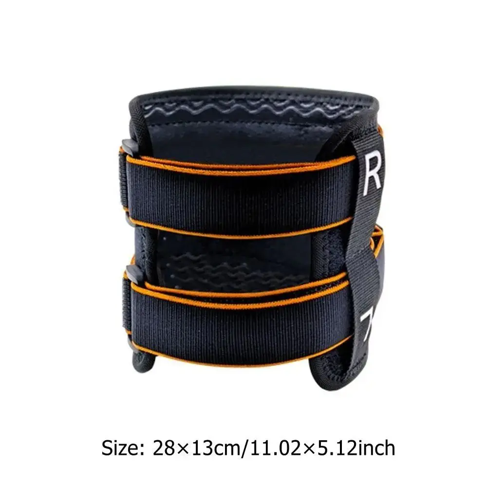 2 منصات دعم الرياضة العجل الحرس بيئة العمل قابل للتعديل دعامة الساق حامي تنفس سلامة اللياقة البدنية منصات الركبة #6