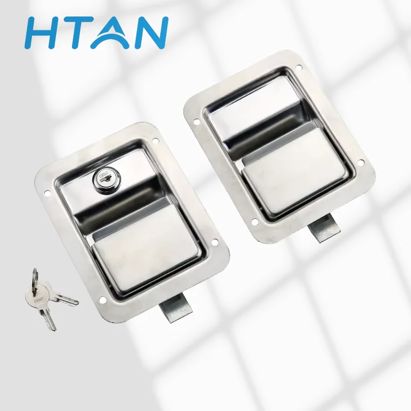 Stainless Steel Panel Lock Industrial Electrical Automation Equipment Container Truck Door Accessories Toolbox Lock
