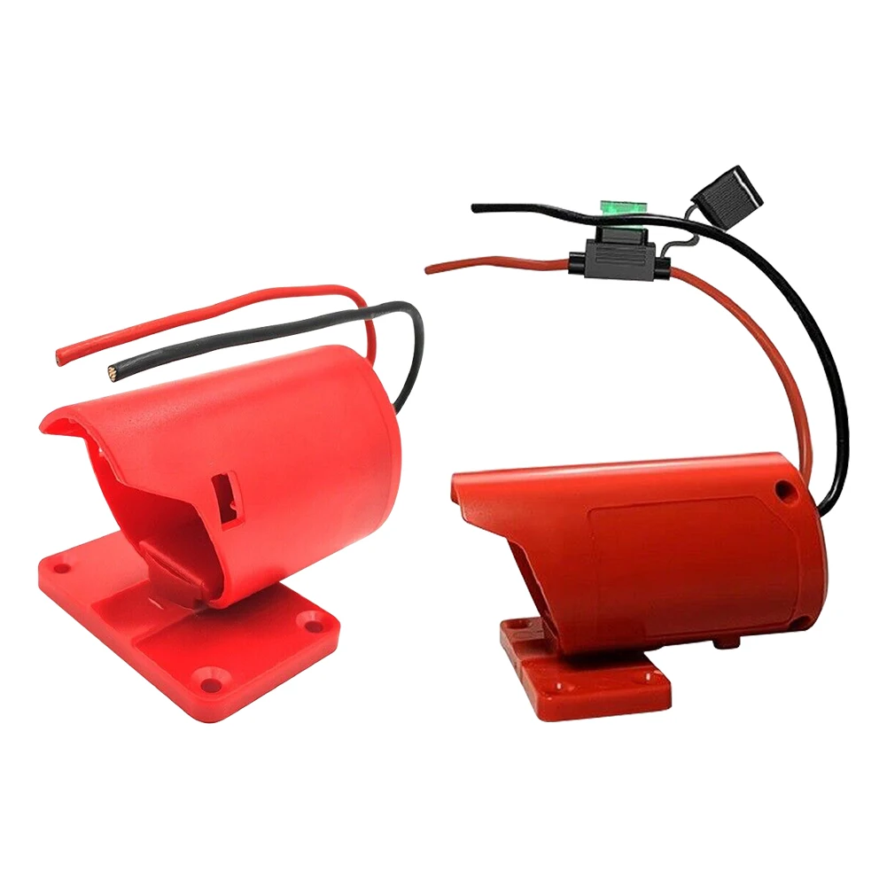 Adaptery do baterii Milwaukee 10.8V 12V M12 złącze zasilania baterii litowo-jonowych Adapter DIY konwerter uchwyt do stacji dokującej z przewodami