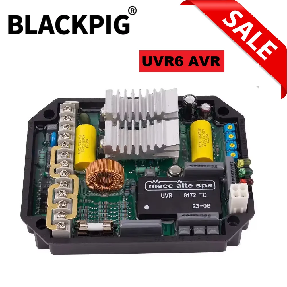 

UVR6 AVR Mecc Alte Спа-генератор Автоматический регулятор напряжения Стабилизатор генератора Регулировка панели управления Одиночная трехфазная