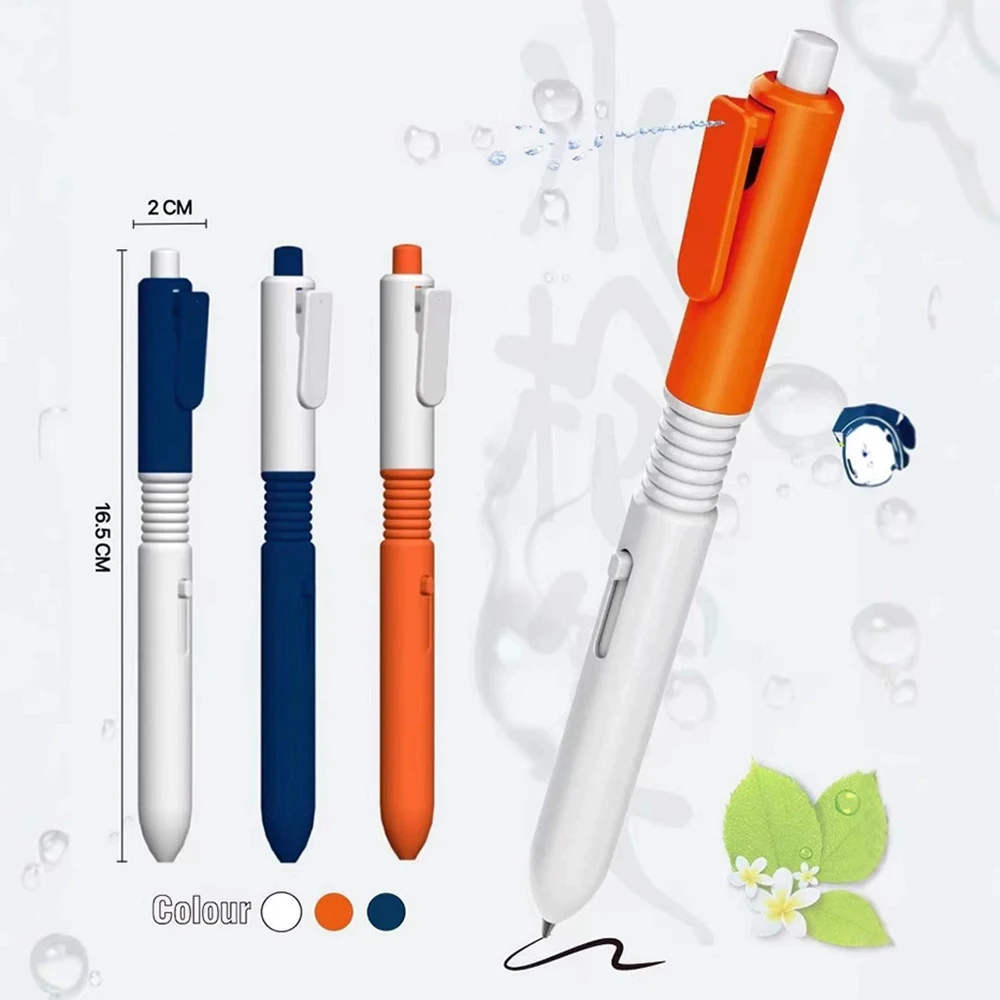 1 Pc/Set New Water Gun Pen ,Black Ink,Strange Water Pen Pran