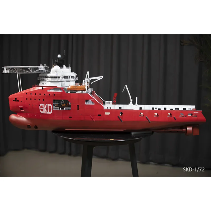 Modello di nave SKD 1/72KIT la versione Standard assemblata Super grande può essere lanciata nella nave modello d\'acqua come un vero modello di nave