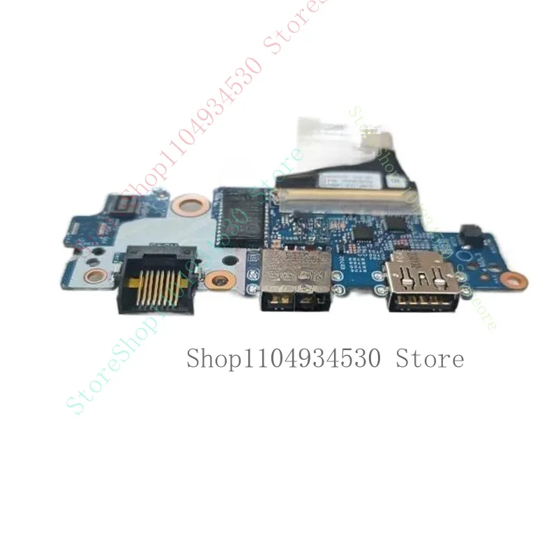 QZC PYW3T Nova placa USB RJ45 Lan IO para laptop Dell Latitude 3440 3450 E3440 E3450