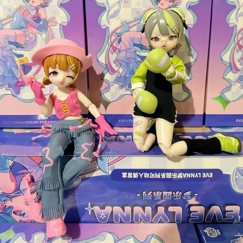 

Аутентичная серия Eve Lynna Dreamland слепая коробка Joint Mobile Bjd модные игрушечные фигурки Коллекционный орнамент украшение подарок-сюрприз