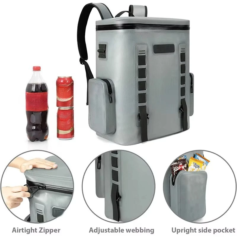 Non-woven refrigerated bag Insulated refrigerated bag, suitable for picnics and travel,light,leak-proof,spacious,up to 20 liters