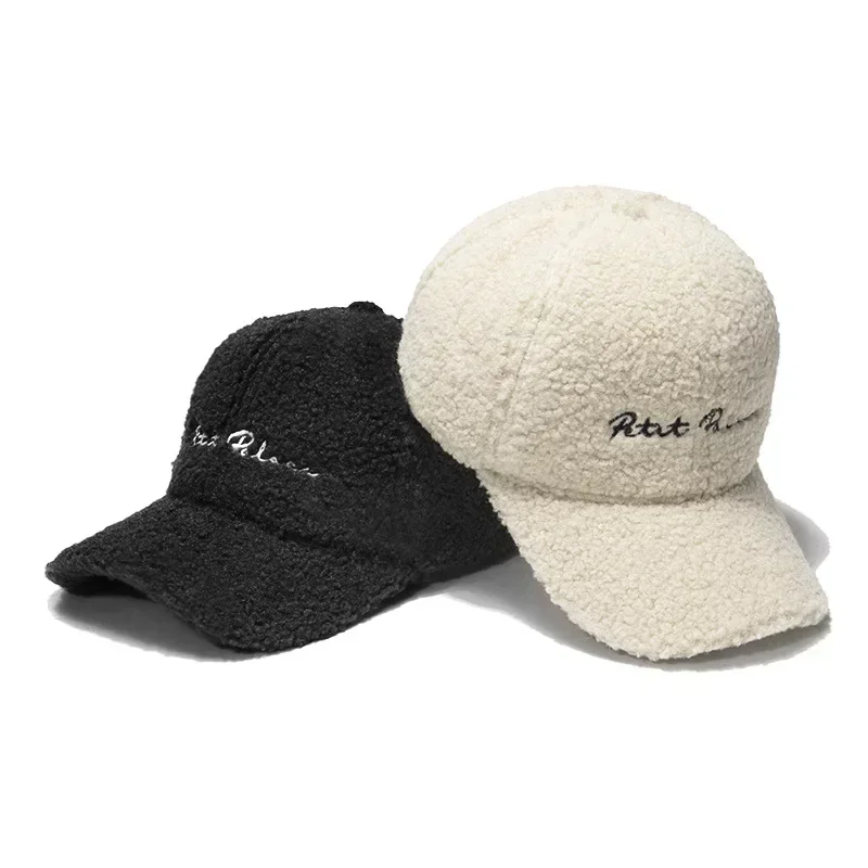 Lamb Wool Baseball Cap