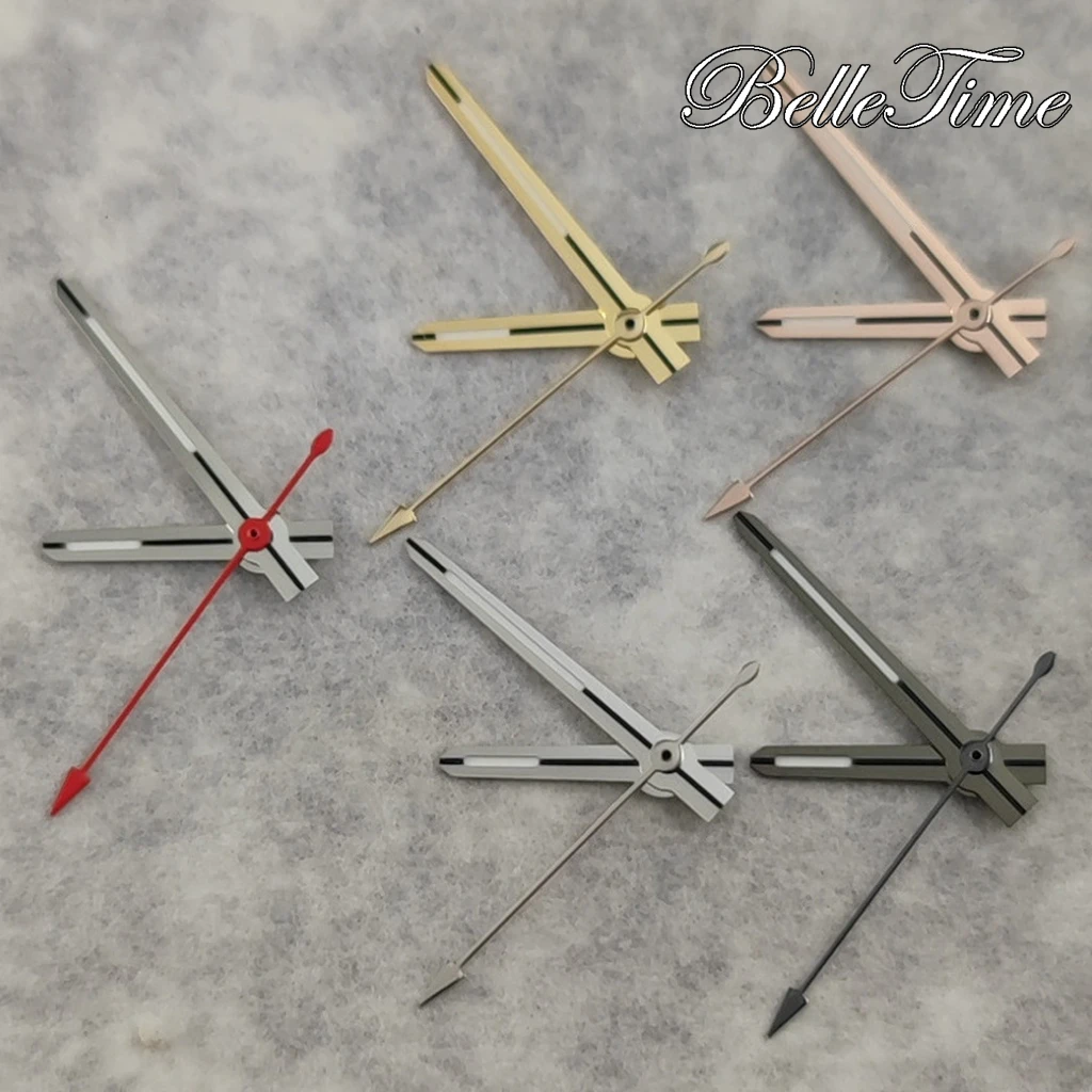 ساعة دايتونا NH35 ذات جودة عالية باللون الفضي/الذهبي/الذهبي/الذهبي الوردي مضيئة يدويًا لحركة NH34 NH35 NH36 4R 7S