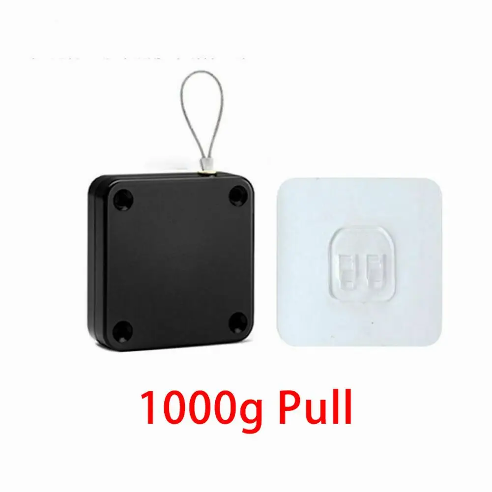 Sensor Doors Closer Automatic Car Door Closing Device Commercial Punch-Free Residential 63*63*16mm/2.48*2.48*0.63inch