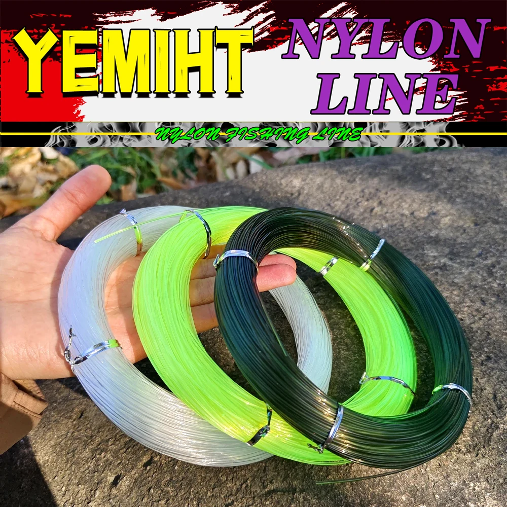 1,0/1,2/1,4/1,6/1,8/2,0mm Extra Dicke Angelschnur Großformatige Nylon-Monofilament Meeres- und Bootsangelschnur Pesca 100m/109yds – Detail 1