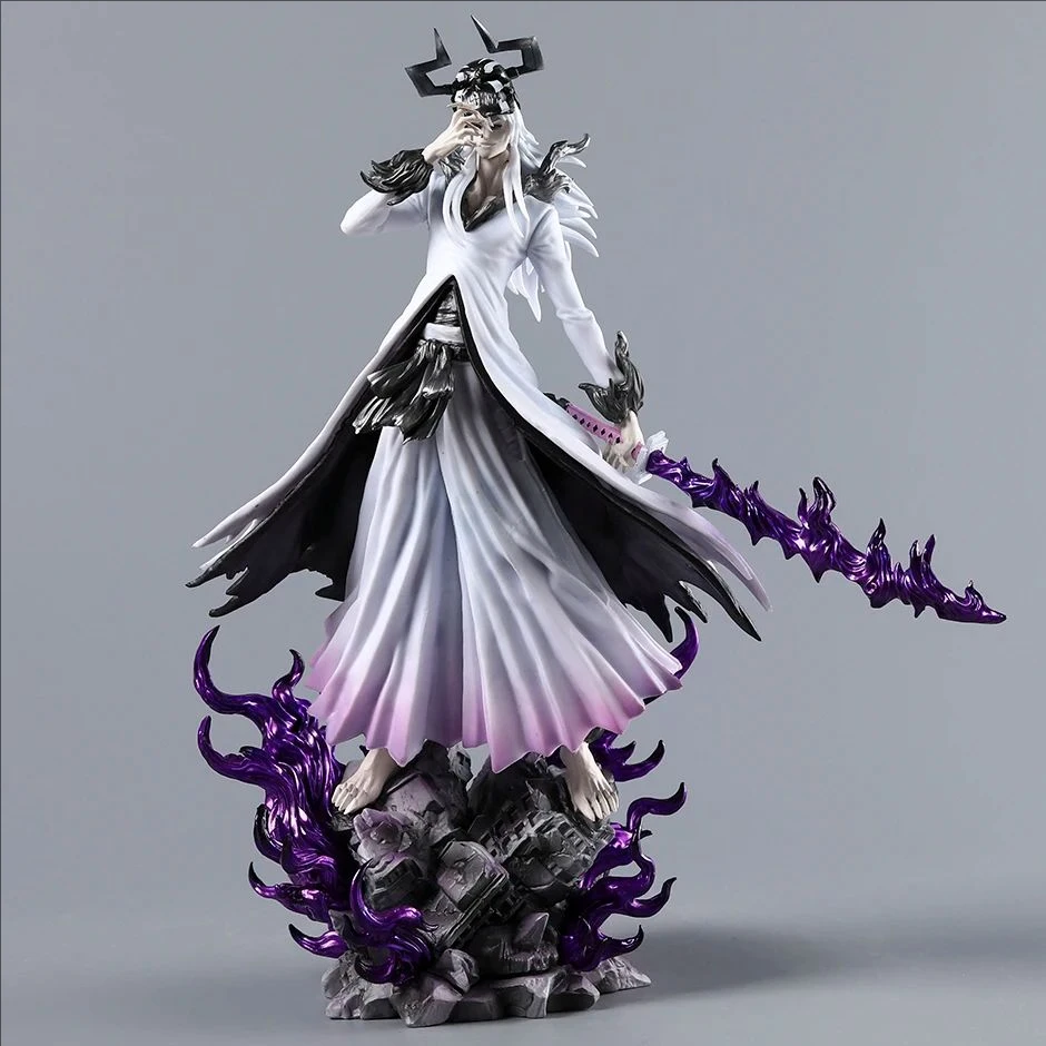 31-33cm 블리치 쿠로사키 이치고 두 형태 대형 애니메이션 피규어 모델 스태츄 소년 컬렉션 데스크탑 장식 오너먼트 장난감 선물