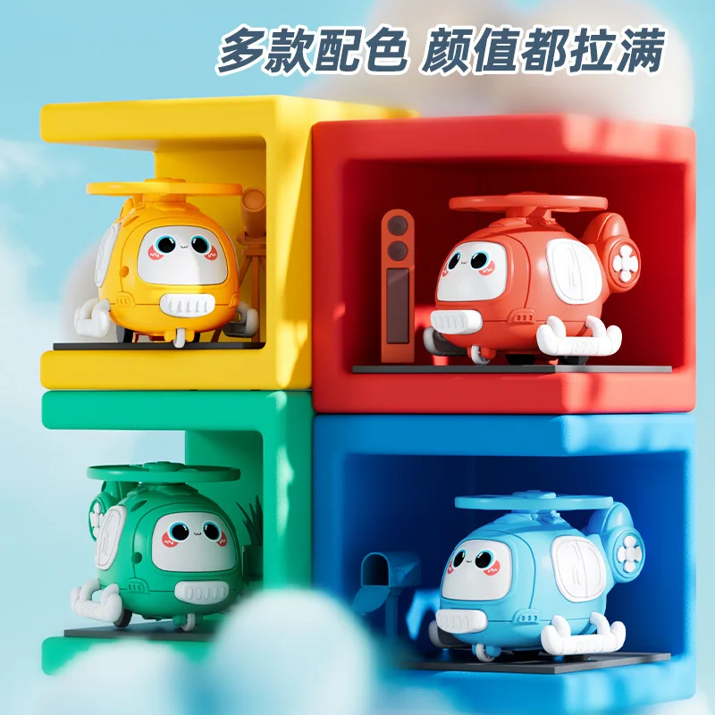 

Игрушка-самолет из бамбуковой стрекозы, машина с инерционным отскоком, машина для фрисби для мальчиков со столкновением, игрушка-вертолет