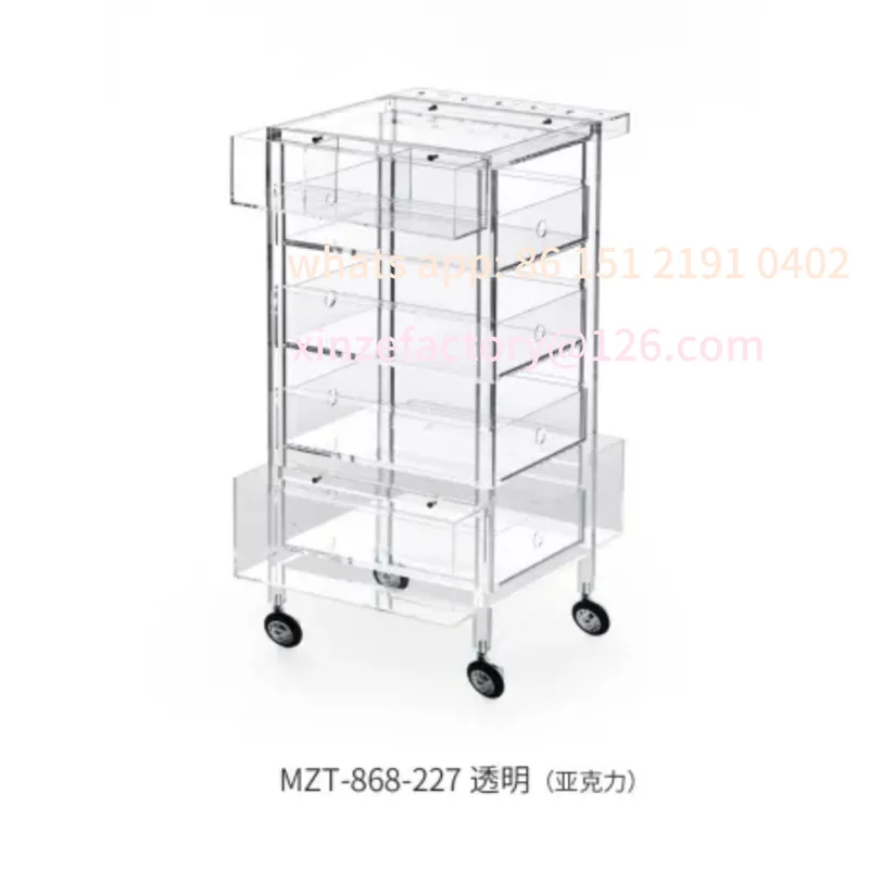 Customizable Internet celebrity anti-dye cream trolley cutting barber shop special Internet celebrity tool cart multi-function