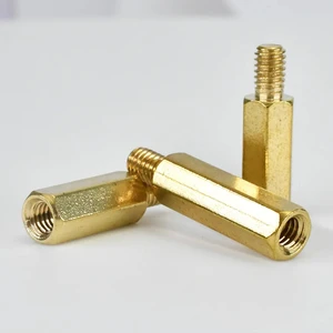 M2 M2,5 M3 M4 M5 Sechskant männlichen weiblichen Messing Sackgasse Platte Rack Hexagon Gefangene Schraube PCB -Säulen -Motherboard -Abstandsschraube 8 Hauptverkaufsräume M4 - №8