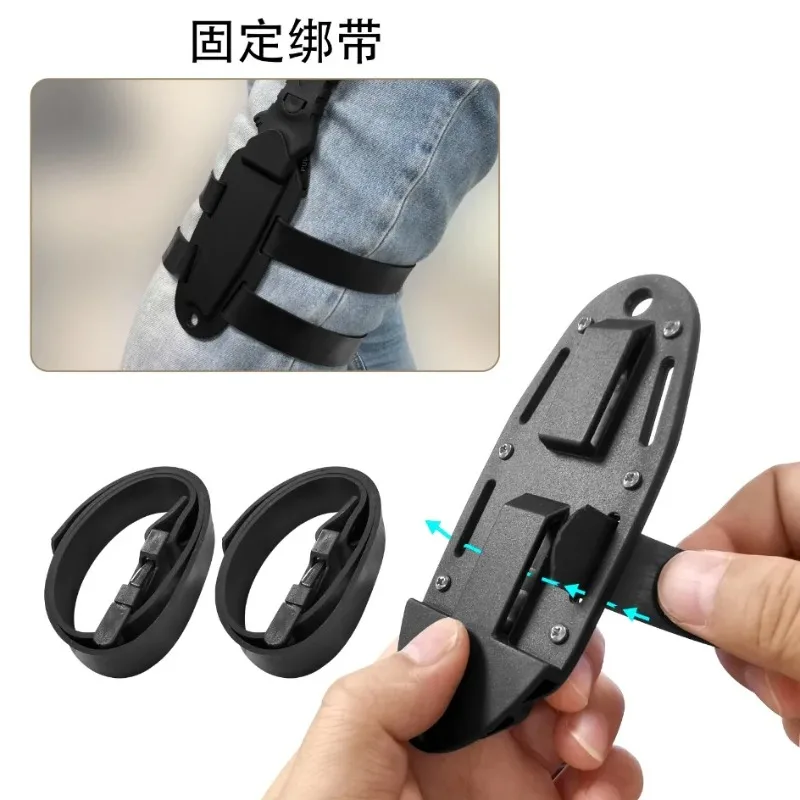 Multi-Function Stainless Steel Diving Knife Underwater Net Cutter Emergency Self Rescue Tool For Divers Swimmers view 3